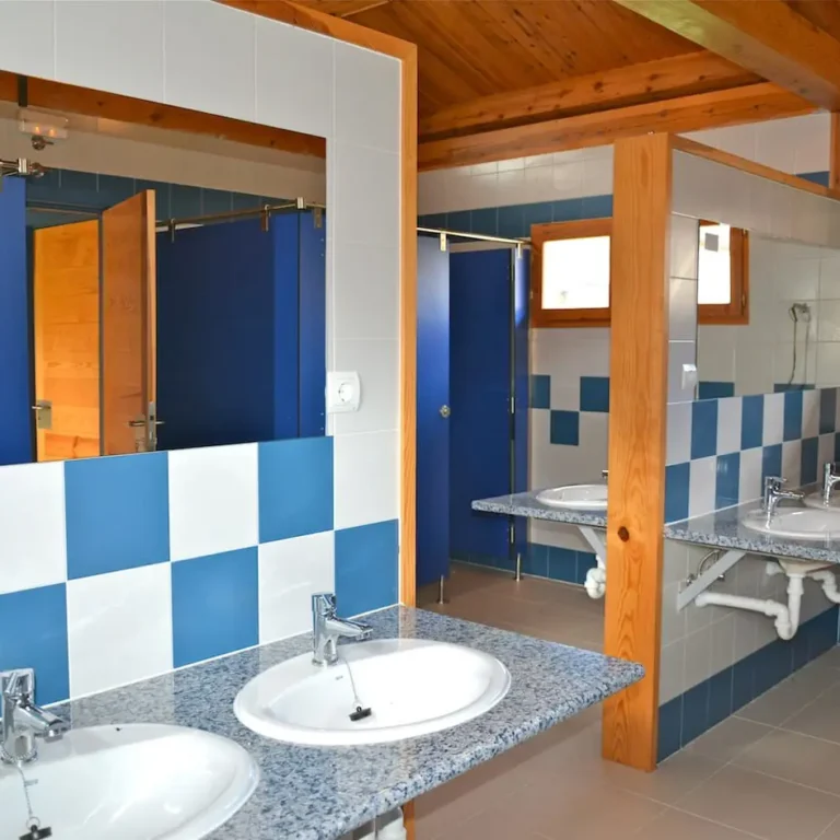 Baños. Aulas de Naturaleza. Regumiel