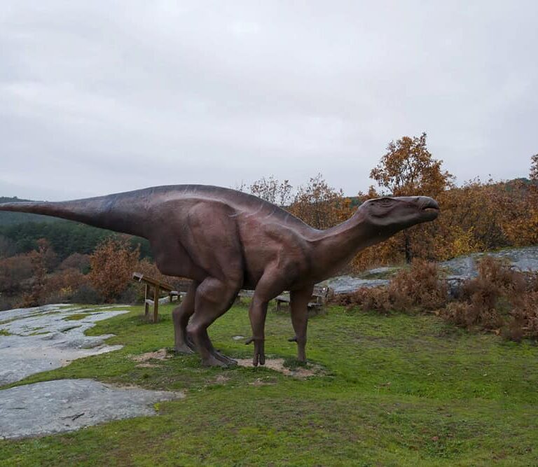 Huellas de Dinosaurio. Regumiel